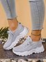 All Season Plain Casual Mesh Fabric Regular Shoes