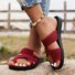 Women's Non Slip Double Beach Slippers Slip Platform
