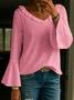 V Neck Casual T-Shirt