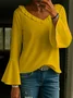 V Neck Casual T-Shirt