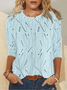Long Sleeve Round Neck T-Shirt