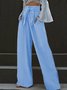 Urban Plain Wide Leg Pants