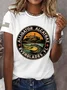 Women's Retro Alligator Alcatraz Funny Florida Everglades Dark Humor Tee