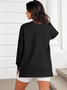 Regular Fit Boho Sweatshirt