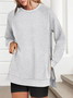 Regular Fit Boho Sweatshirt