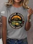 Women's Retro Alligator Alcatraz Funny Florida Everglades Dark Humor Tee