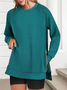 Regular Fit Boho Sweatshirt