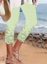 Women's Floral Print Casual Leggings