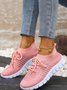 Spring And Autumn Flyknit Breathable Non-slip Lightweight Mesh Sports Shoes