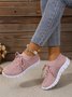 Spring And Autumn Flyknit Breathable Non-slip Lightweight Mesh Sports Shoes