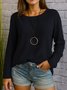Cotton Crew Neck Regular Fit Casual T-Shirt