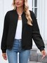 Stand Collar Casual Cotton Jacket