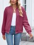 Stand Collar Casual Cotton Jacket