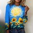 Casual Cotton Regular Fit Plaid T-Shirt