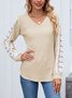 Casual Regular Fit Cotton Plain T-Shirt