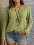 Cotton Crew Neck Regular Fit Casual T-Shirt