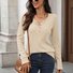 V Neck Casual T-Shirt