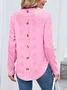 Casual Regular Fit Plain T-Shirt
