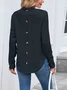 Casual Regular Fit Plain T-Shirt