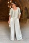 Women's Split Joint Plain Daily Going Out Two-Piece Set Purple Casual Summer Top With Pants Matching Set