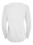 Elegant Commuting Slim Fit Three-Button Casual Solid Color Long-Sleeved Dress Top