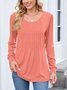 Cotton Regular Fit Crew Neck Casual T-Shirt