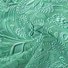 V Neck Botanical Pattern Puff Sleeve Regular Fit Semi Formal Dress