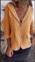Elegant Regular Fit Cotton Stand Collar Blazer