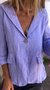 Elegant Regular Fit Cotton Stand Collar Blazer