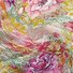 Gradient Pattern Puff Sleeve Semi Formal Dress