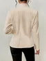 Geometric Dressy Buckle Regular Fit Blazer