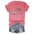 Women's Halloween Dog Funny Short Sleeve T-Shirt