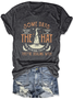 Women's Some Days I Just Have To Put On The Hat Remind Them Who They Are Dealing With Funny Halloween Tee