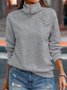Loose Simple Sweatshirt