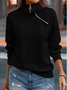 Loose Simple Sweatshirt