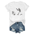 Women's Halloween Dog Funny Short Sleeve T-Shirt