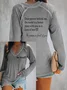 Women's Be Kind The World Is A Better Place With You In It Print Casual T-Shirt