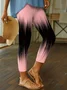 Women's Resort Retro Fashion Ankle High Waist Leggings