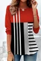 Casual Plaid T-Shirt