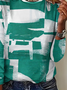 Crew Neck Casual Sweatshirt