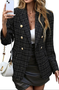 Geometric Casual Blazer