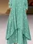 Women's Long Dress Casual Retro Design Print Fashion Modern Daily Beach Weekend