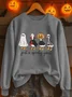 Women's Halloween Goose Casual Sweatshirt