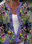 Casual Floral Cardigan