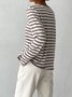 Loose Split Joint Wool/Knitting Urban Sweater
