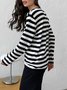 Loose Split Joint Wool/Knitting Urban Sweater