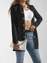Regular Fit Sports Crew Neck Blazer