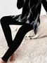 Women's Printing Abstract Daily Going Out Two-Piece Set Black Casual Spring/Fall Top With Pants Matching Set