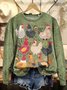 Regular Fit Simple Sweatshirt