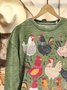Regular Fit Simple Sweatshirt